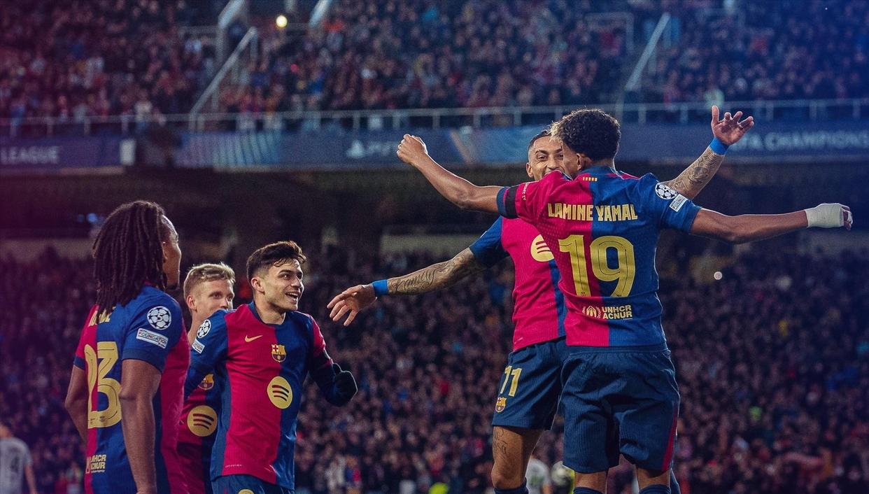 巴萨碾压多特蒙德，托尼高光表现